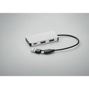 3-Port-USB-Hub mit 20 cm Kabel | HUB-C - MO2142