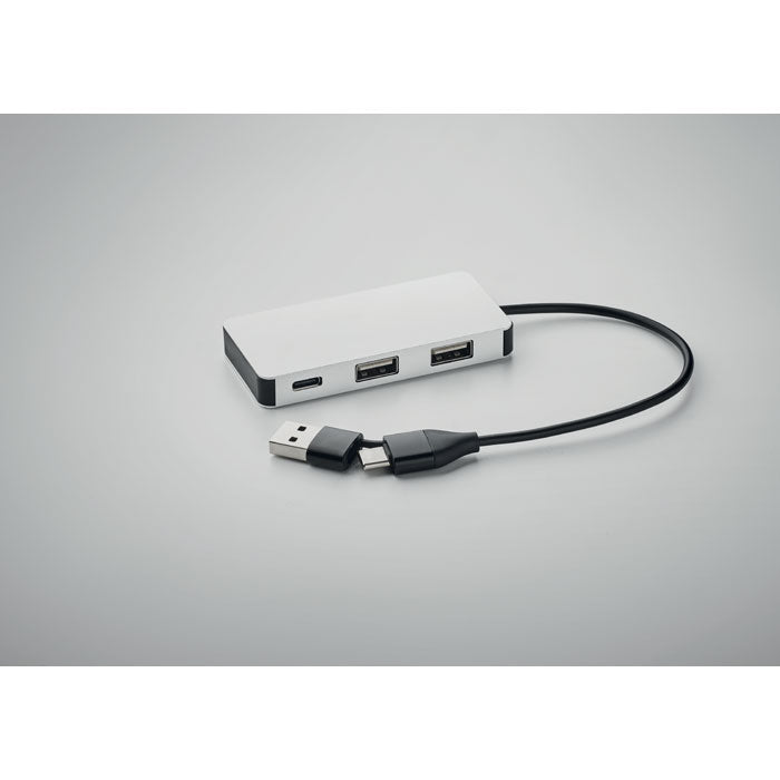 3-Port-USB-Hub mit 20 cm Kabel | HUB-C - MO2142