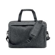 15-inch Laptop Bag — Sustainable RPET Felt, Detachable Shoulder Strap | PLANA MO2165