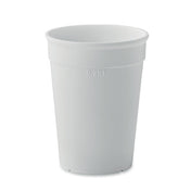 Recycled Pp Cup Capacity 250ml | AWAYCUP - MO2256
