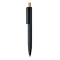 Balpen Gerecycled ABS, Bamboe Drukknop | PENU MO2304