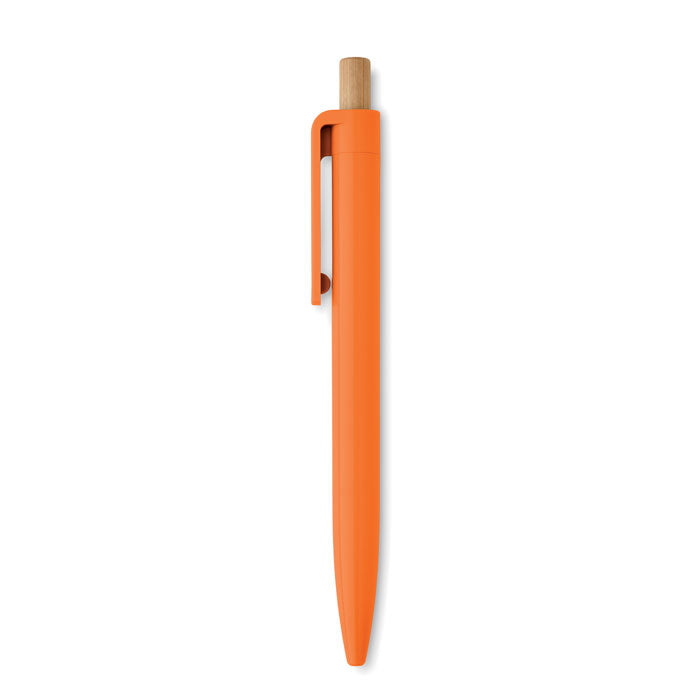 Ballpoint Pen Recycled ABS, Bamboo Push Button | PENU MO2304