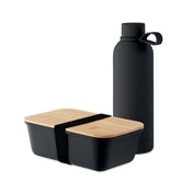 Coffret Cadeau Boîte à Lunch et Bouteille | ENSEMBLE ÉMERAUDE - MO2314