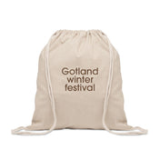 Sac à cordon en coton recyclé | CABETRI - MO2401
