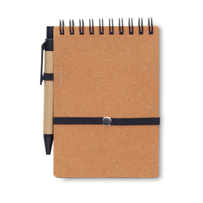 Recycled Notebook — 70% Recycled Paper Cover, 140 Lined Pages | NOTIE MO2481