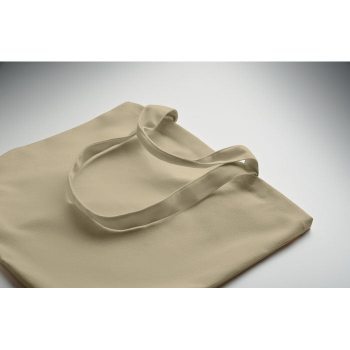 Canvas Beach Bag — 60% Recycled Cotton, 40% Recycled Polyester, 37x10x49cm | MALDI BEACH MO2485