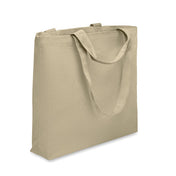Canvas Beach Bag — 60% Recycled Cotton, 40% Recycled Polyester, 37x10x49cm | MALDI BEACH MO2485