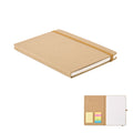 A5 Notizbuch aus Recyclingpapier, 160 Seiten | STICKNOTE MO2554