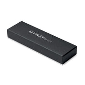 Recycled Aluminium Pen Set — 2-Piece (Blue Ball Pen & Graphite Inkless) in Recycled Paper Box | ORWELL MO2567
