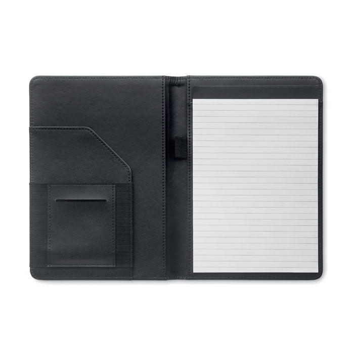 A5 Portfolio 2-Tone 300D RPET, Replaceable A5 Notepad | FOLIO - MO2569