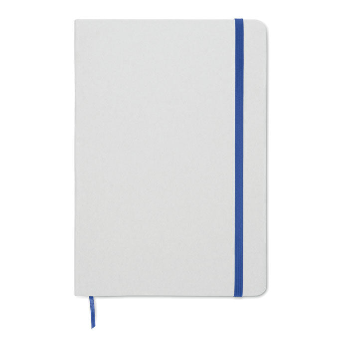 A5 Notebook Hard Recycled Milk Carton Cover, 160 Lined Pages | ROUTE WHITE MO2578