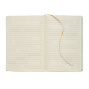 A5 Notebook Hard Recycled Milk Carton Cover, 160 Lined Pages | ROUTE WHITE MO2578