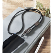 USB-C to USB-C Cable 60W, RPET Lanyard with Phone Holder | SHAKA MO2585
