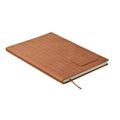 A5-Notizbuch mit geripptem PU-Einband | TINTRAY - MO2663
