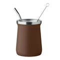 Doppelwandiger Yerba-Mate-Becher mit Strohhalm | MIYERBA - MO2776