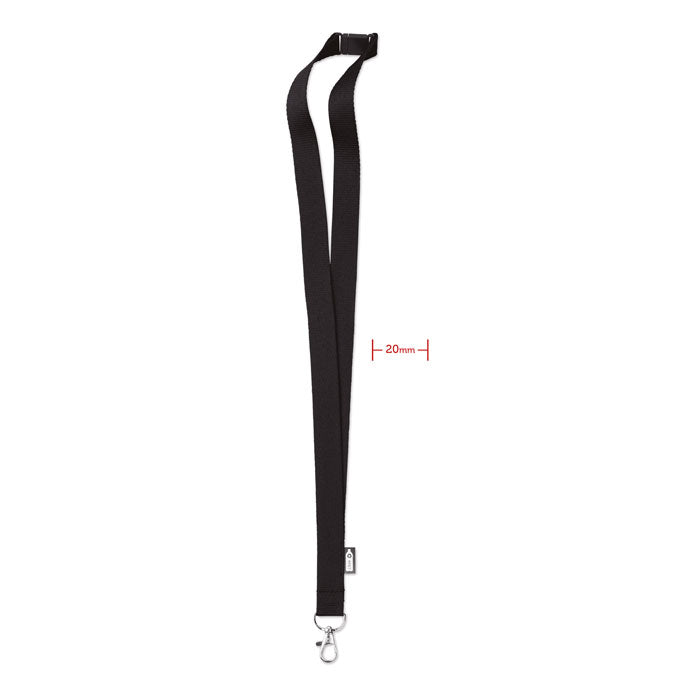 Lanyard aus RPET 20 mm | LANY RPET - MO6100
