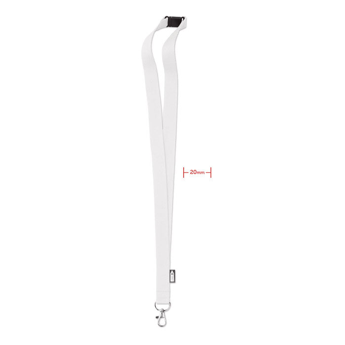Lanyard aus RPET 20 mm | LANY RPET - MO6100