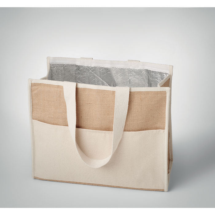 Bolsa más fresca de yute y lona | CAMPO DE GELI - MO6160