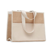 Bolsa más fresca de yute y lona | CAMPO DE GELI - MO6160