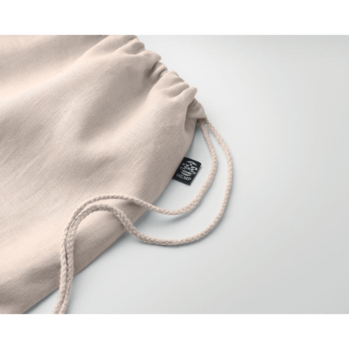 Sac à cordon en chanvre 200 Gr/m² | NAIMA BAG - MO6163
