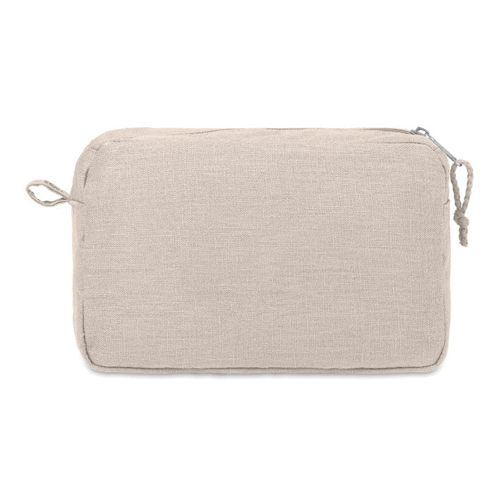 Toilettentasche aus Hanf 200 g/m² | NAIMA COSMETIC - MO6165