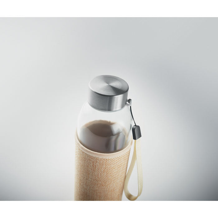 Botella De Vidrio En Bolsa 500ml | TOQUE UTAH - MO6168
