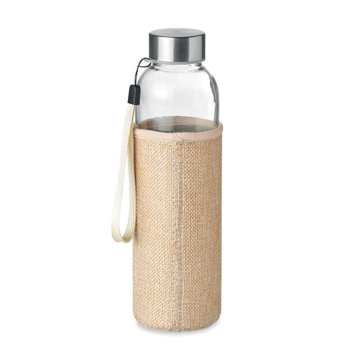 Botella De Vidrio En Bolsa 500ml | TOQUE UTAH - MO6168