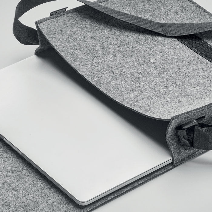 Bolso para portátil de fieltro Rpet | BAGLO - MO6186