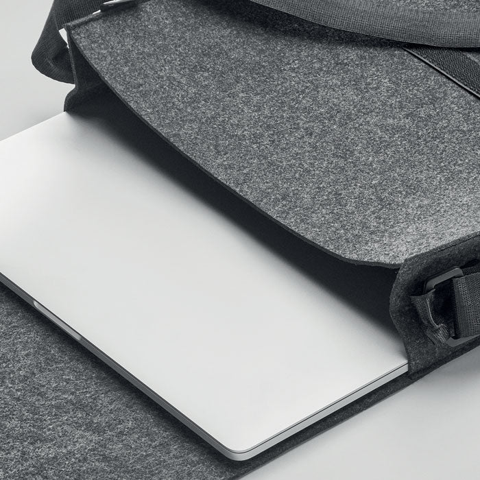 Bolso para portátil de fieltro Rpet | BAGLO - MO6186