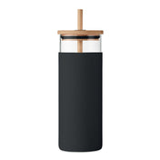 Verre Tumbler 450ml Couvercle en Bambou | STRASS - MO6352