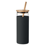 Verre Tumbler 450ml Couvercle en Bambou | STRASS - MO6352