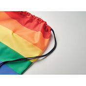 Sac à cordon en Rpet arc-en-ciel | BOW - MO6436