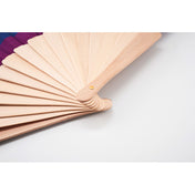 Regenboog Houten Handwaaier | BOWFAN - MO6446