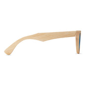 Zonnebril en Etui in Bamboe | WANAKA - MO6454