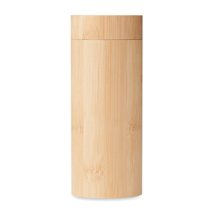 Zonnebril en Etui in Bamboe | WANAKA - MO6454