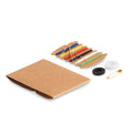 Reise-Nähset in Kraftpapierbox | COMPACT MO6489
