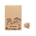 Honey Bee Flower Seed Mix in Kraft Envelope | SEEDLOPEBEE MO6501