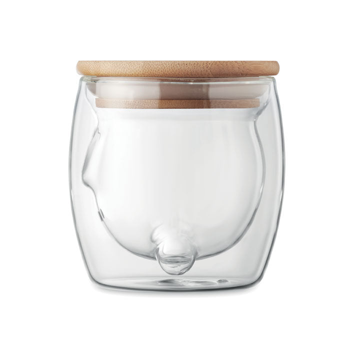 Tasse en Borosilicate à Double Paroi | SMILE - MO6564
