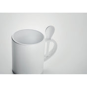 Mug en céramique pour sublimation 300 ml | SUBLIM SPOON - MO6581