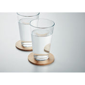 Ensemble de 6 Sous-verres en Bambou | BAYIN SET - MO6601