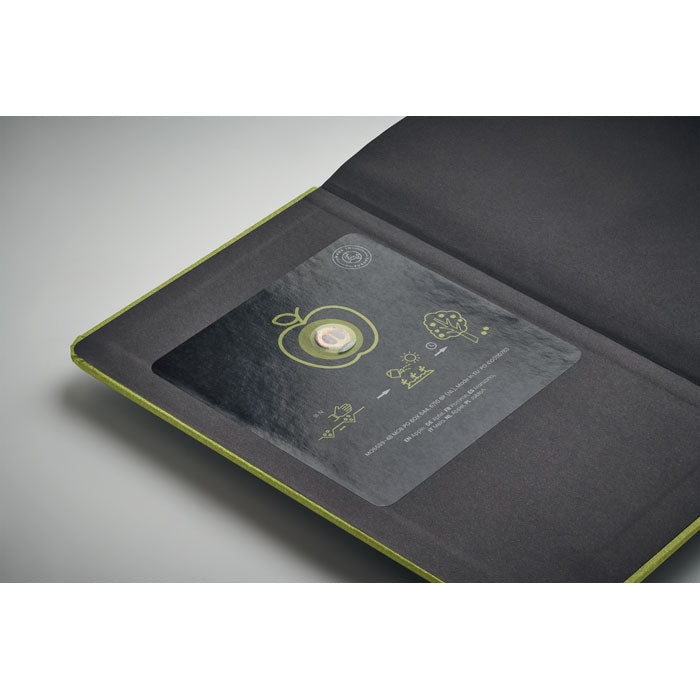 A5 Notizbuch aus recyceltem Papier | GROW - MO6689