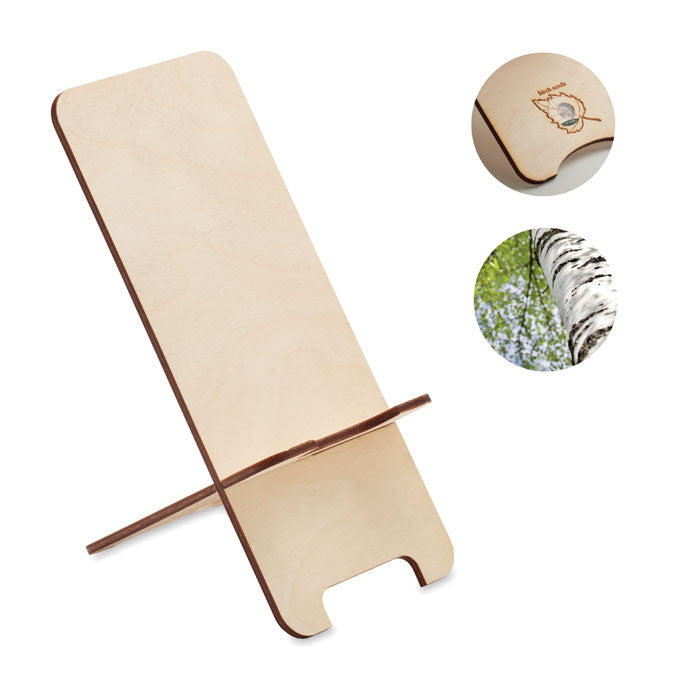 Support de téléphone en bois de bouleau | GROUW STAND - MO6690