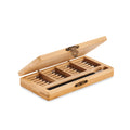 24-delige precisieschroevendraaierset in bamboe etui | BAMTOOL MO6756