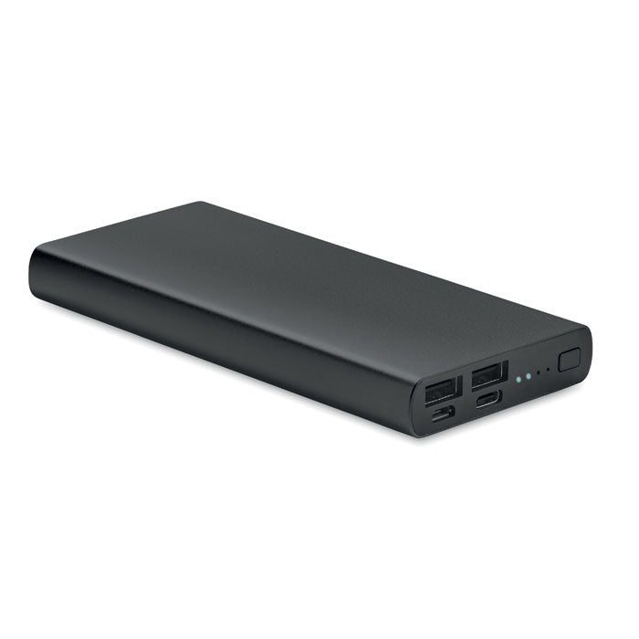Power Bank 10000mAh USB‑C PD 18W, Recycled Aluminium | POWERFLAT 8 C MO6770