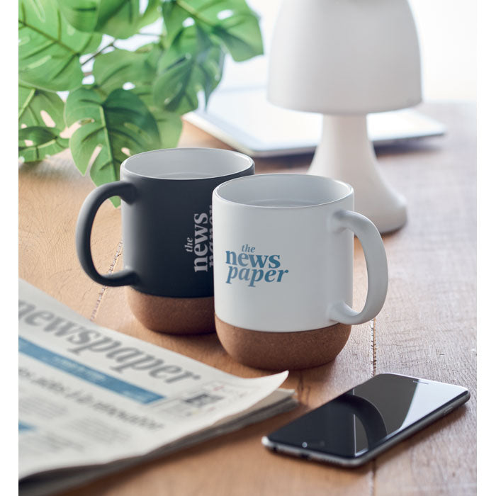 Tasse en Céramique Mate avec Bouchon 300 ml | MATT - MO6839
