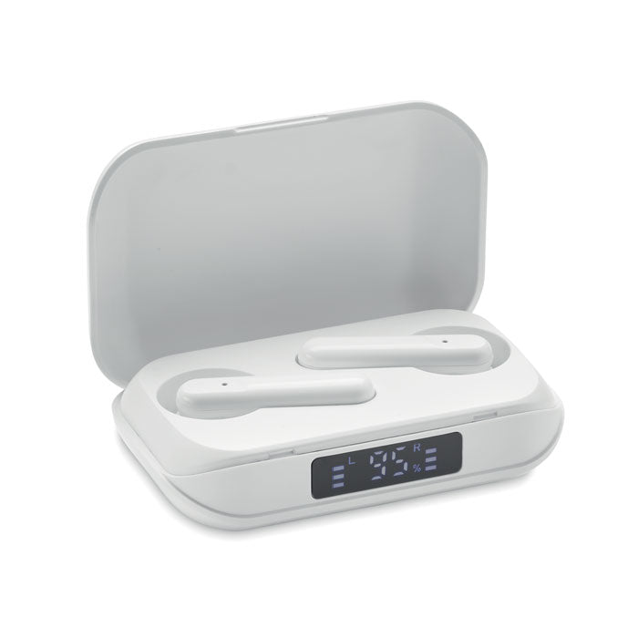 Auriculares Tws de Abs Reciclado | QUAVER - MO6946