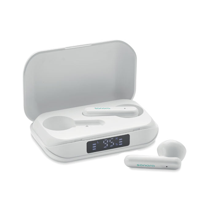 Auriculares Tws de Abs Reciclado | QUAVER - MO6946