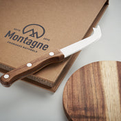 Ensemble de Plateau à Fromage en Acacia | OSTUR - MO6952
