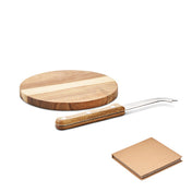 Ensemble de Plateau à Fromage en Acacia | OSTUR - MO6952