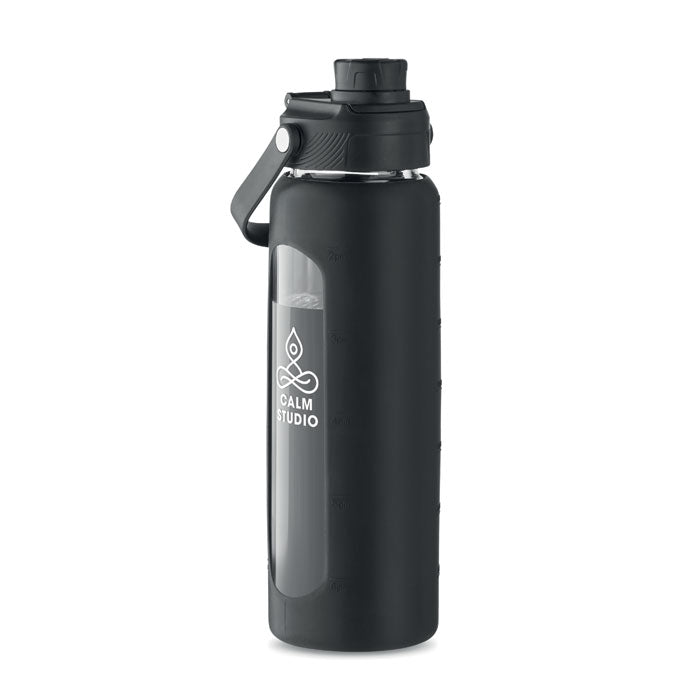 Glazen Fles Met Hoes 750 ml | KEILA - MO6972